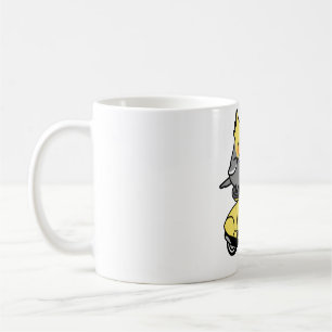 Scooter Chubby Cockatiel Coffee Mug