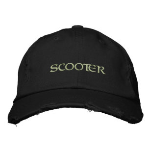 Scooter Embroidered Hat