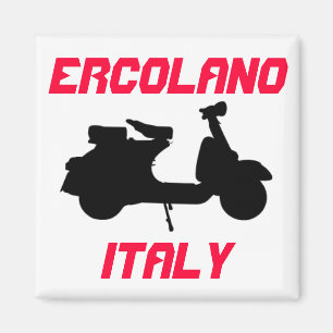 Scooter, Ercolano, Italy Magnet