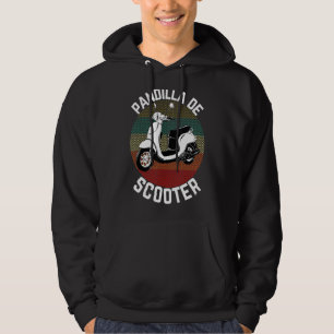 Scooter Gang Retro Vintage Moped Motorcycle Gear 2 Hoodie