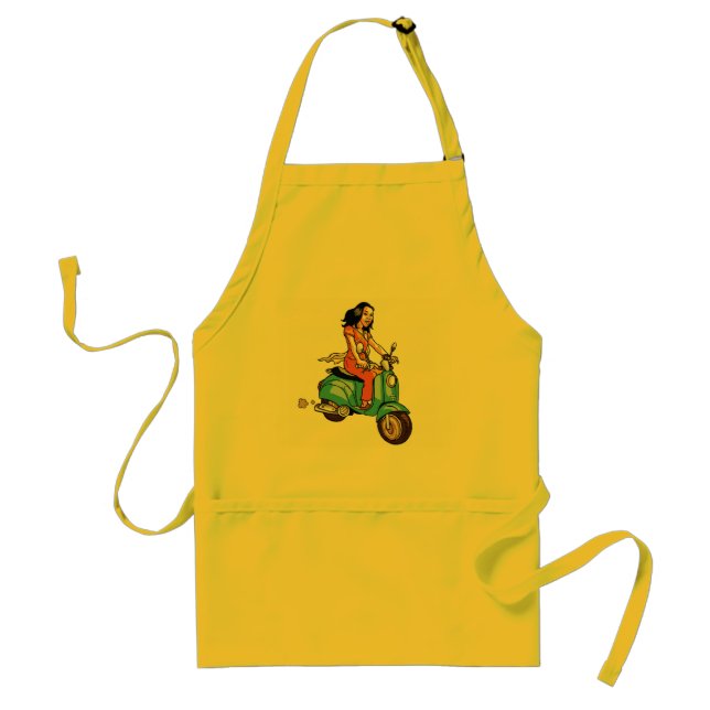 scooter girl standard apron (Front)