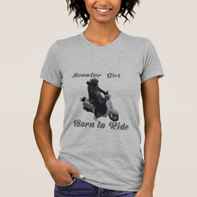 Scooter girl  T-Shirt (Front)