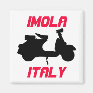 Scooter, Imola, Italy Magnet