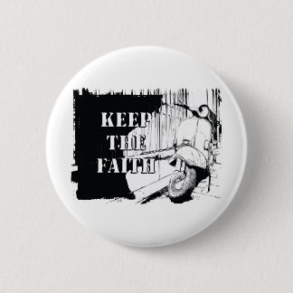 Scooter Keep the Faith 6 Cm Round Badge