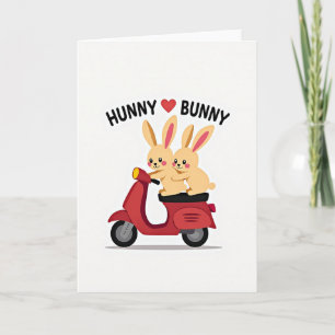 Scooter Love Friendship Card
