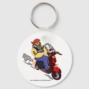 Scooter Lovers Fan Club Key Ring