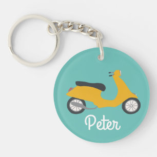 Scooter Moped Motorcycle CUSTOM   Key Ring