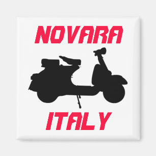 Scooter, Novara, Italy Magnet