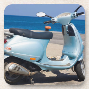 Scooter On The Beach Ephesus, Turkey Coaster