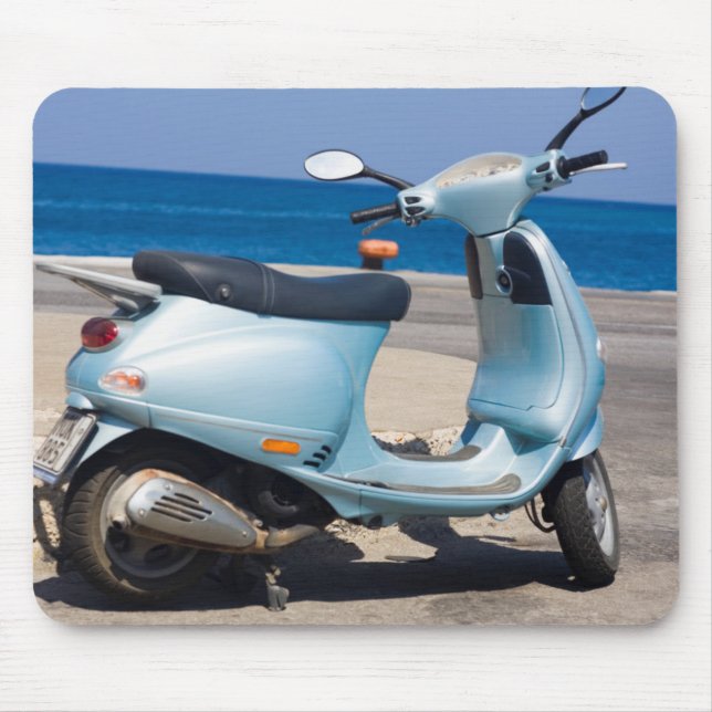 Scooter On The Beach | Ephesus, Turkey Mouse Pad (Front)