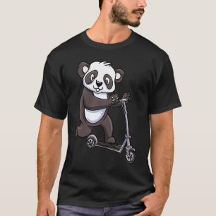 Scooter Panda T-Shirt