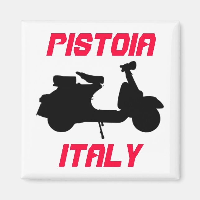 Scooter, Pistoia, Italy Magnet (Front)