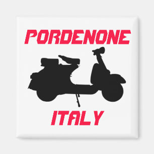 Scooter, Pordenone, Italy Magnet