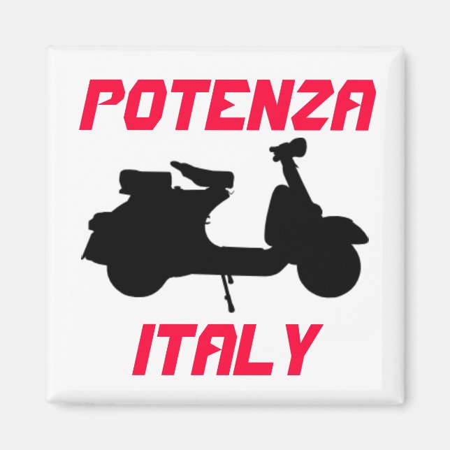 Scooter, Potenza, Italy Magnet (Front)