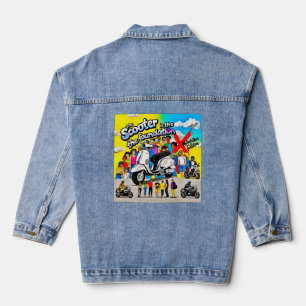 Scooter Revolution: The Foundation of Fun Denim Jacket