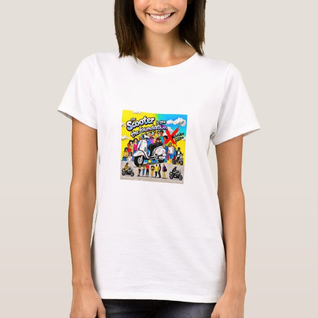 Scooter Revolution: The Foundation of Fun T-Shirt (Front)