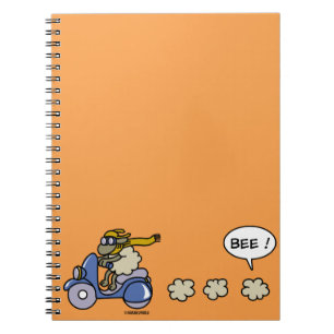 Scooter Spiral Notebook