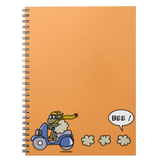 Scooter Spiral Notebook