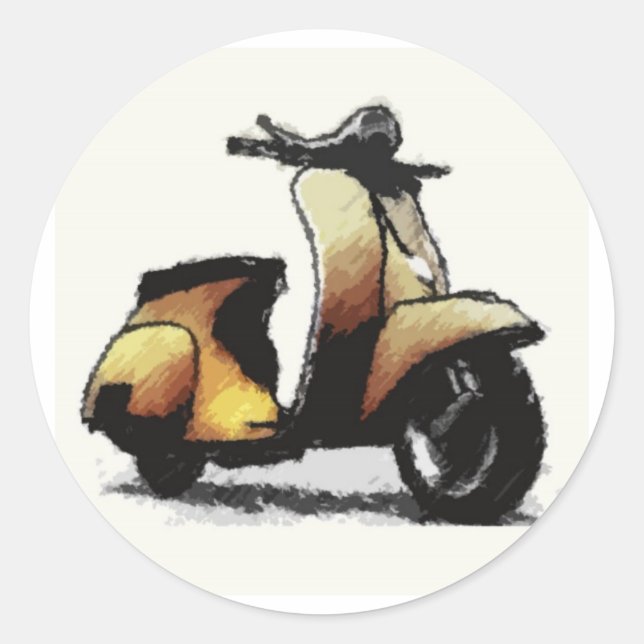 Scooter sticker (Front)