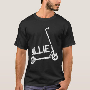Scooter Stunt Ollie Scootering Boys Kids Youth T-Shirt