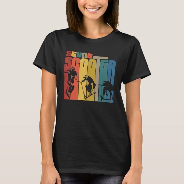 Scooter Stunt Scooter T-Shirt (Front)
