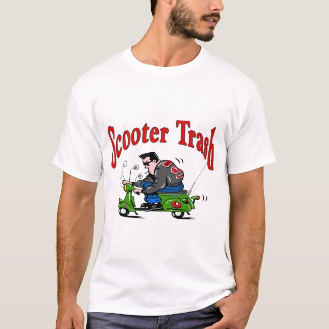 Scooter Trash T-Shirt (Front)