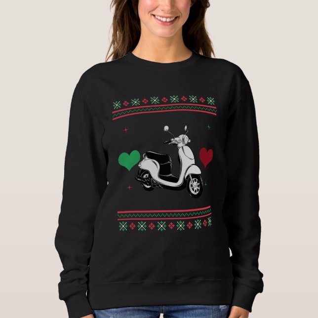 Scooter Ugly Christmas Sweater Xmas (Front)