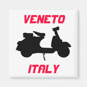 Scooter, Veneto, Italy Magnet