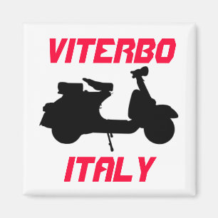 Scooter, Viterbo, Italy Magnet