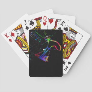 Scootering in Space - Scooter Boy Playing Cards