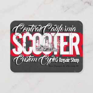 Scooters Business Card
