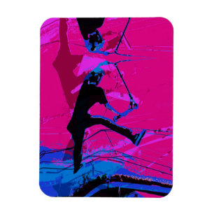 Scooting Around - Stunt Scooter Magnet