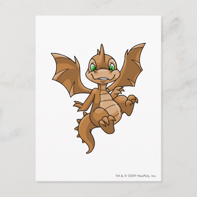 Scorchio Brown Postcard (Front)