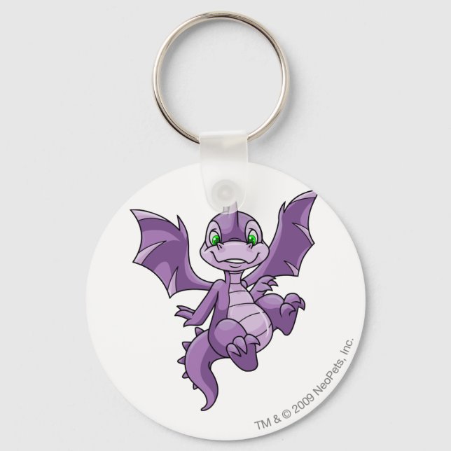 Scorchio Purple Key Ring (Front)