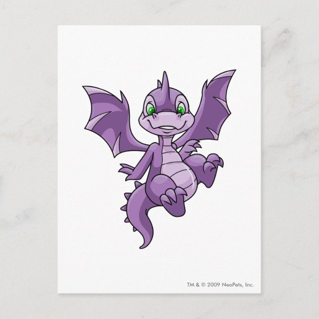 Scorchio Purple Postcard (Front)
