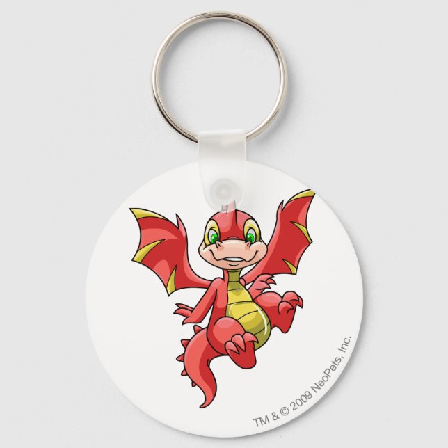 Scorchio Red Key Ring (Front)