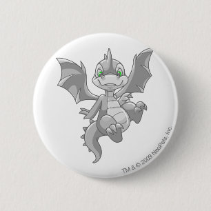 Scorchio Silver 6 Cm Round Badge