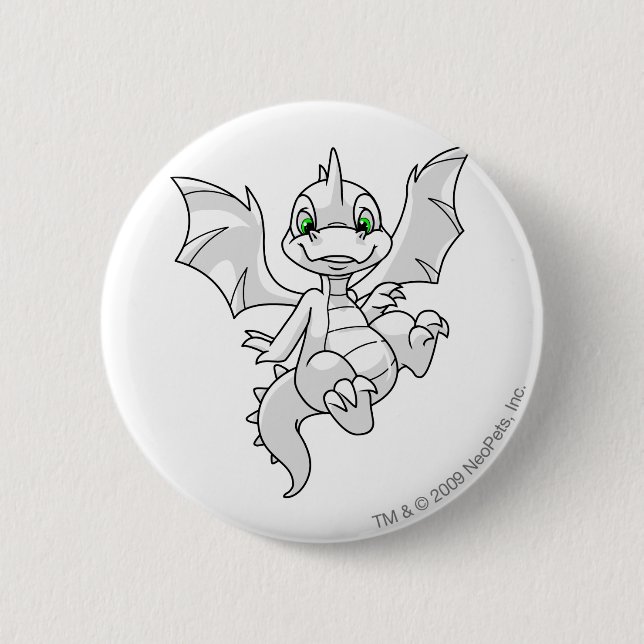 Scorchio White 6 Cm Round Badge (Front)