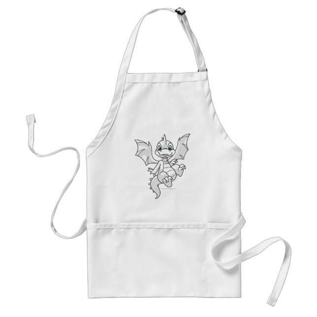 Scorchio White Standard Apron (Front)
