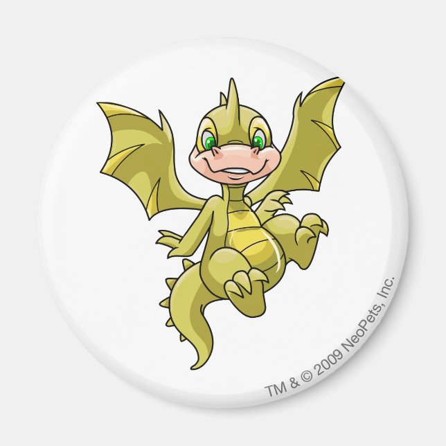 Scorchio Yellow Magnet (Front)