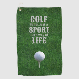 Score Big with Personalised Golf Towels