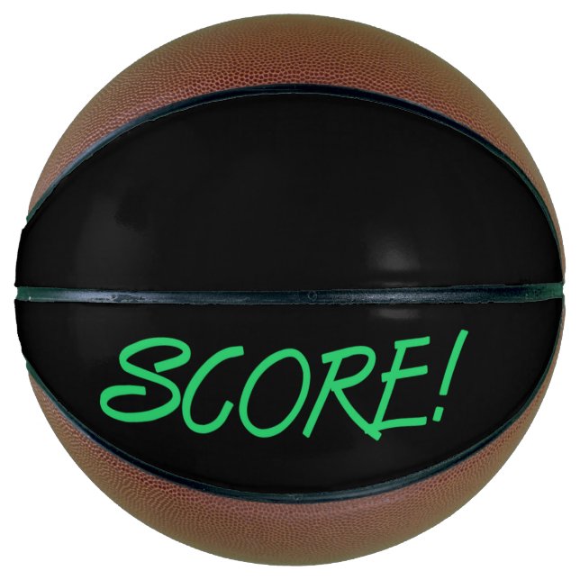 Score black basketball (Front)