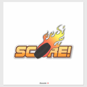 Score hockey decal