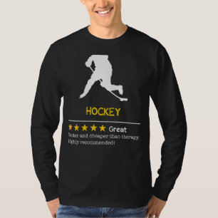Score Laughter with Hockey: Cheaper, Faster, Funni T-Shirt