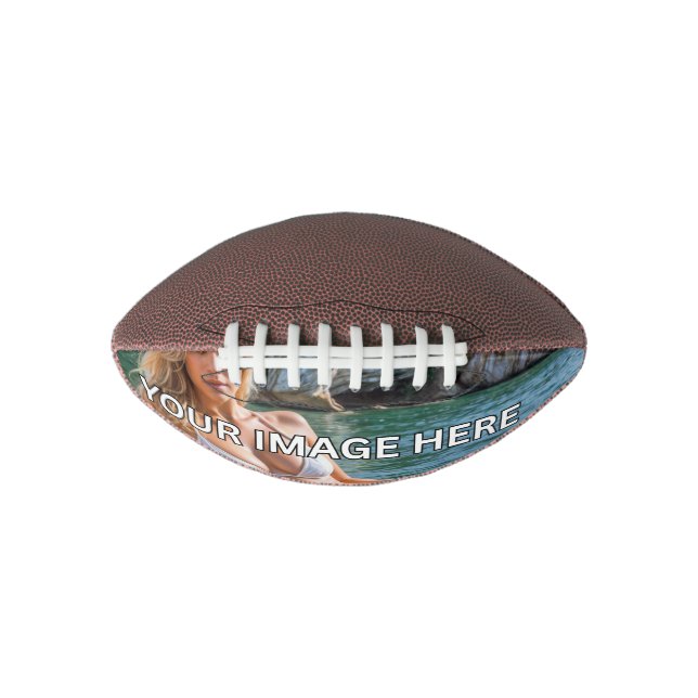 SCORE! 🏈 Mini Football – Add Image or Text (Front)