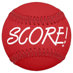 Score red softball