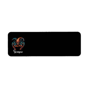 Scorpio Address Labels