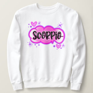 Scorpio Airbrush Style  Sweatshirt
