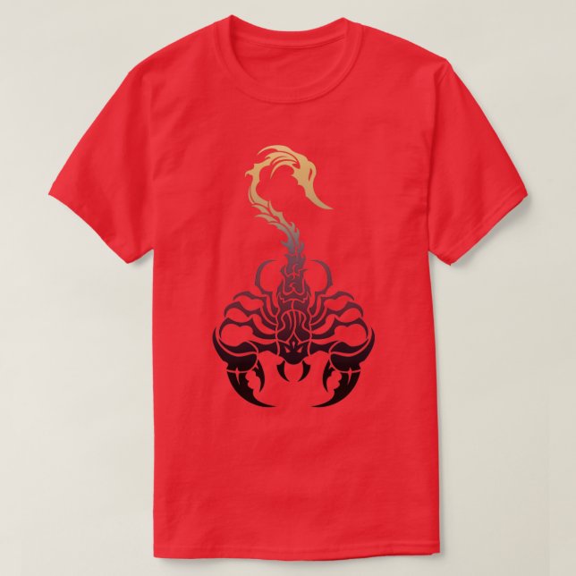 Scorpio animal tribal scorpion zodiac sign celtic  T-Shirt (Design Front)