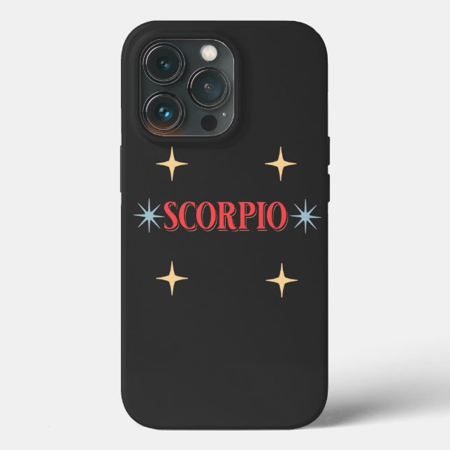 Scorpio Astrological Sign Case-Mate iPhone Case (Back)